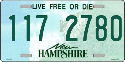 NH license plate 1172780