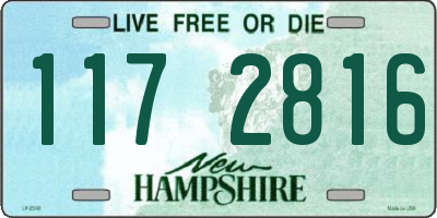 NH license plate 1172816