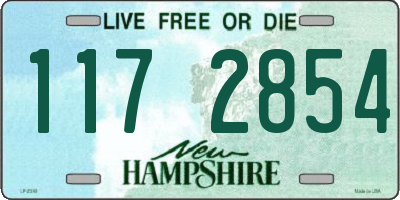 NH license plate 1172854