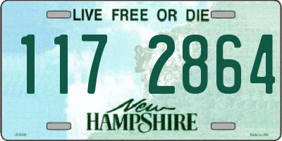 NH license plate 1172864