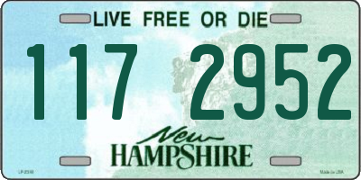 NH license plate 1172952