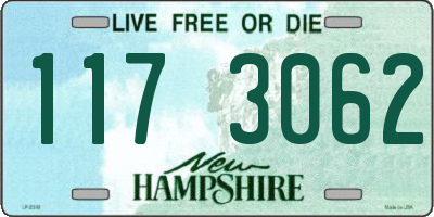NH license plate 1173062