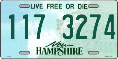 NH license plate 1173274