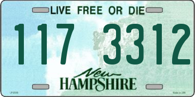 NH license plate 1173312