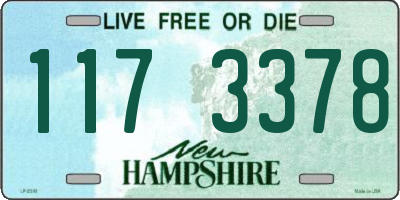 NH license plate 1173378