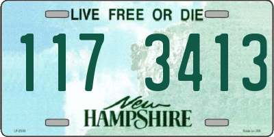NH license plate 1173413