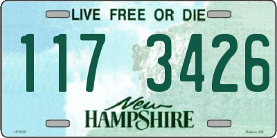 NH license plate 1173426