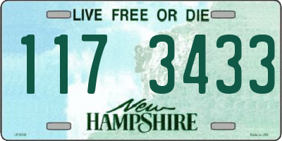 NH license plate 1173433