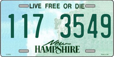 NH license plate 1173549