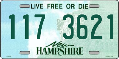 NH license plate 1173621