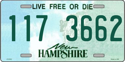 NH license plate 1173662