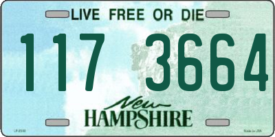 NH license plate 1173664