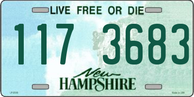 NH license plate 1173683