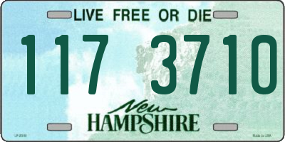 NH license plate 1173710