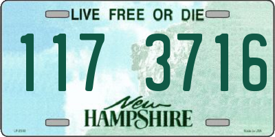 NH license plate 1173716