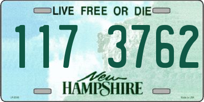 NH license plate 1173762