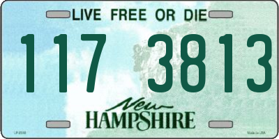 NH license plate 1173813