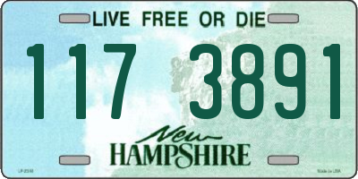NH license plate 1173891