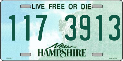 NH license plate 1173913