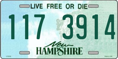 NH license plate 1173914
