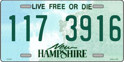 NH license plate 1173916