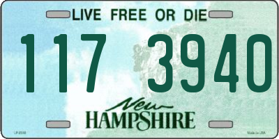 NH license plate 1173940