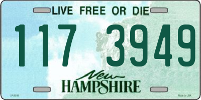 NH license plate 1173949