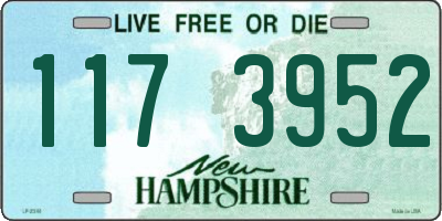 NH license plate 1173952