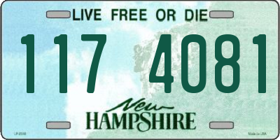 NH license plate 1174081