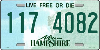 NH license plate 1174082