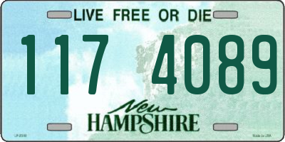 NH license plate 1174089
