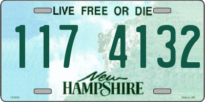 NH license plate 1174132