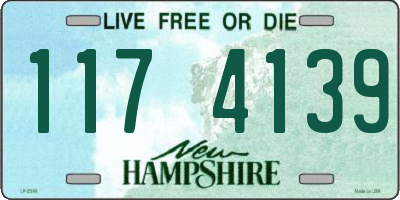 NH license plate 1174139