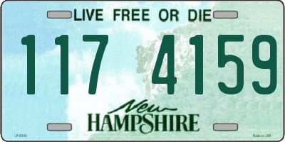NH license plate 1174159