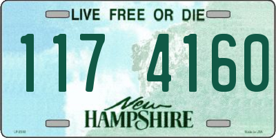 NH license plate 1174160