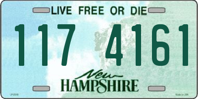 NH license plate 1174161