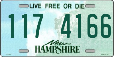 NH license plate 1174166