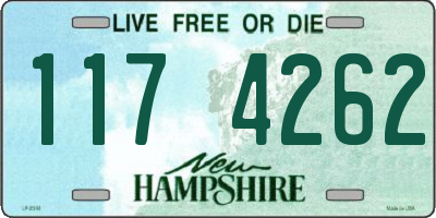 NH license plate 1174262