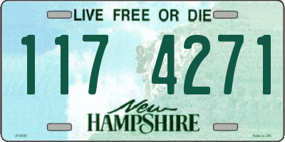 NH license plate 1174271