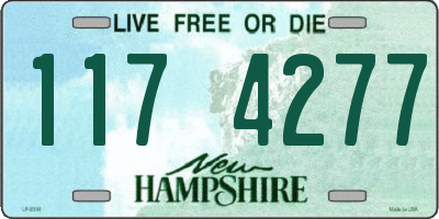 NH license plate 1174277