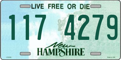 NH license plate 1174279