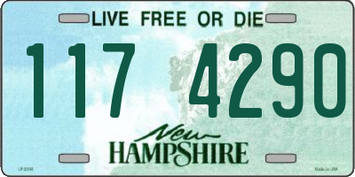 NH license plate 1174290