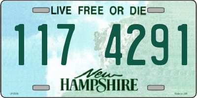 NH license plate 1174291
