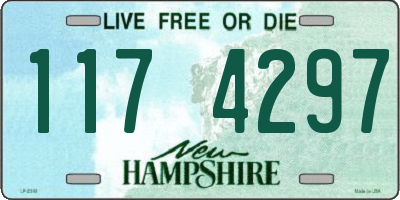 NH license plate 1174297