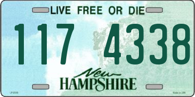 NH license plate 1174338