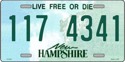 NH license plate 1174341