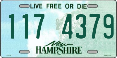 NH license plate 1174379