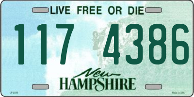NH license plate 1174386