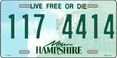 NH license plate 1174414