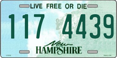 NH license plate 1174439